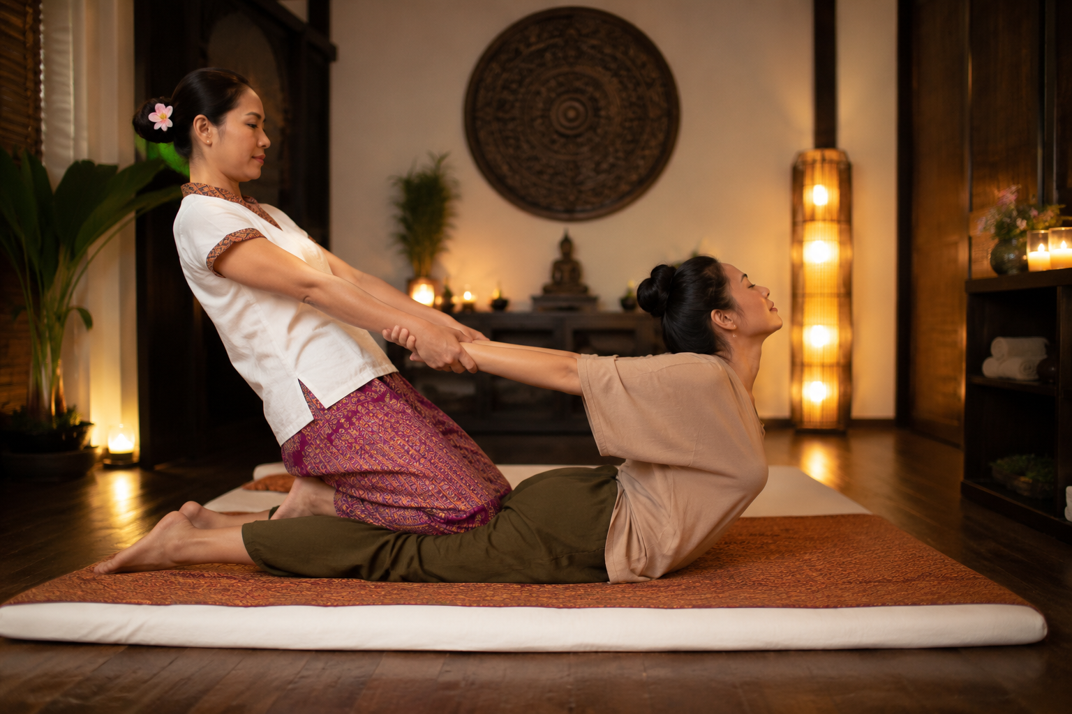 Thai massage